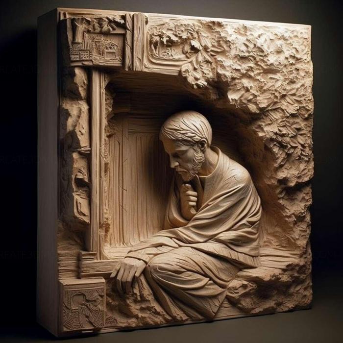 نموذج ثلاثي الأبعاد لآلة CNC 3D Art 